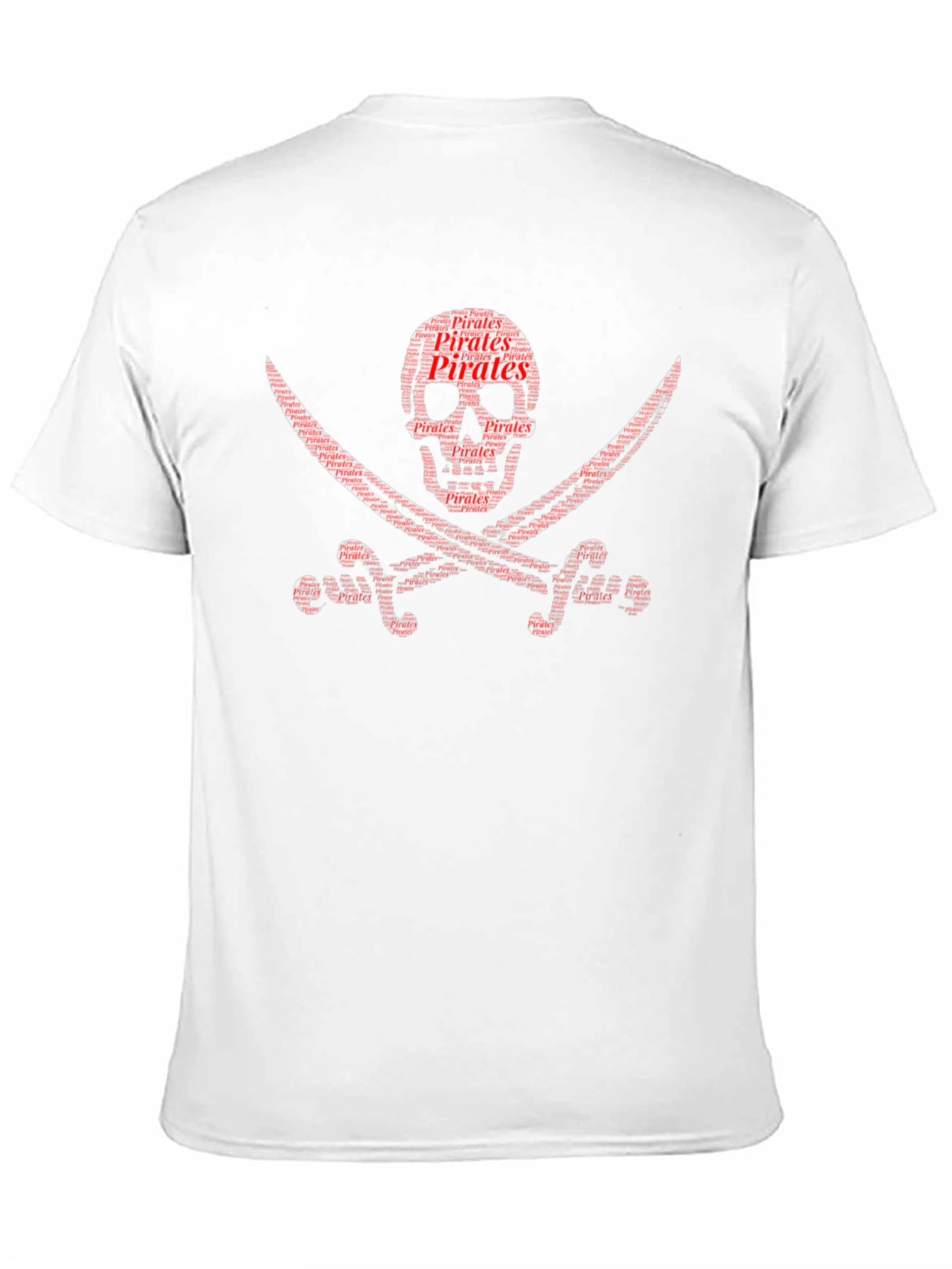 Pirate Skull & Swords Graphic T-Shirt