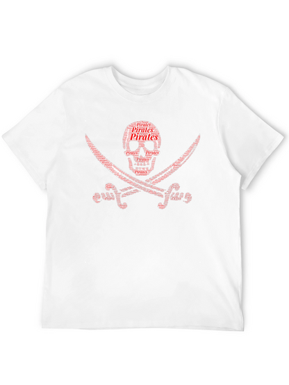 Pirate Skull & Swords Graphic T-Shirt
