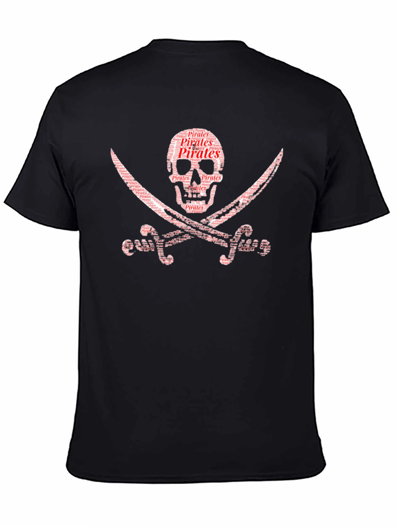 Pirate Skull & Swords Graphic T-Shirt