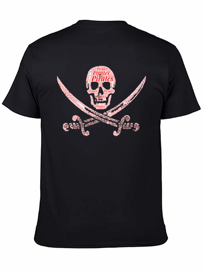 Pirate Skull & Swords Graphic T-Shirt