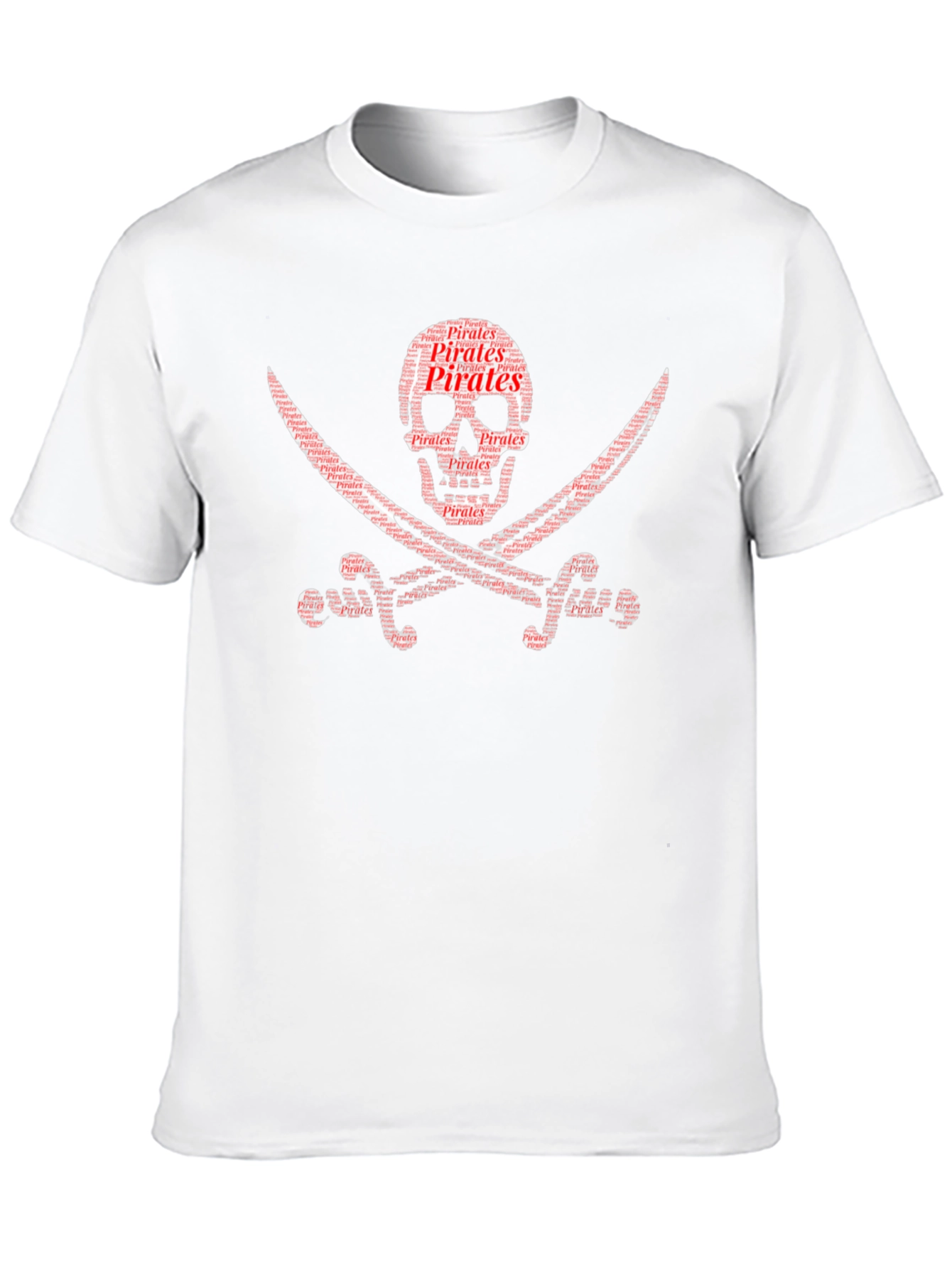 Pirate Skull & Swords Graphic T-Shirt