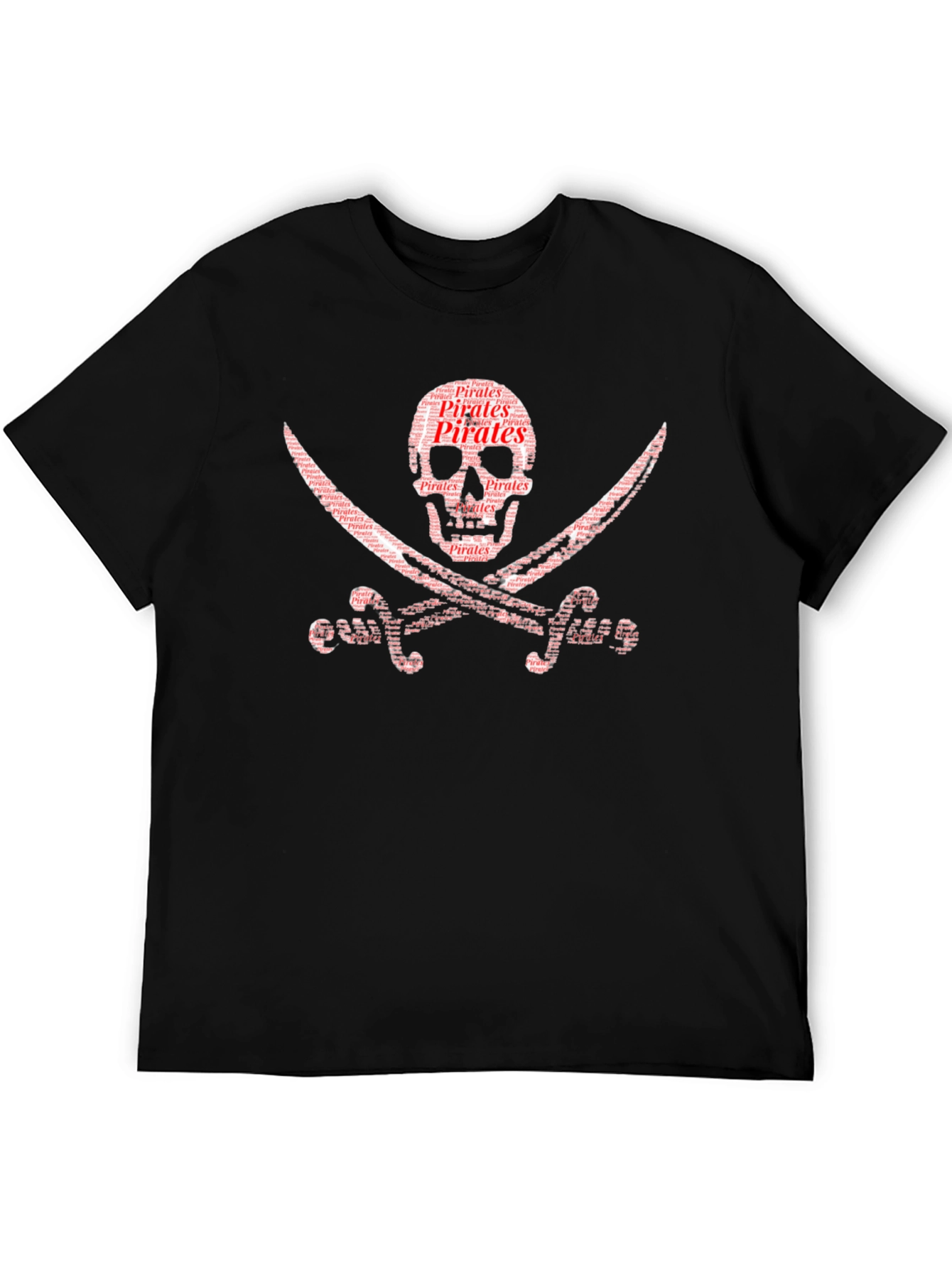Pirate Skull & Swords Graphic T-Shirt