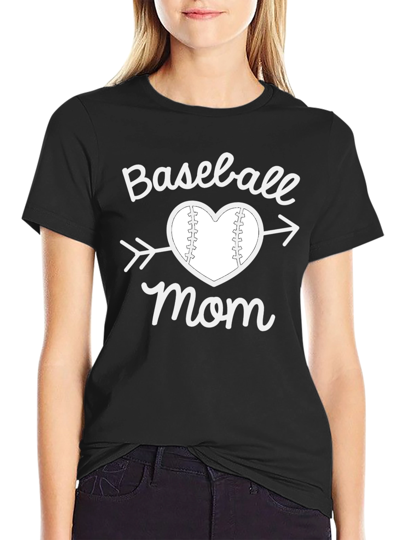 Baseball Mom Graphic Tee