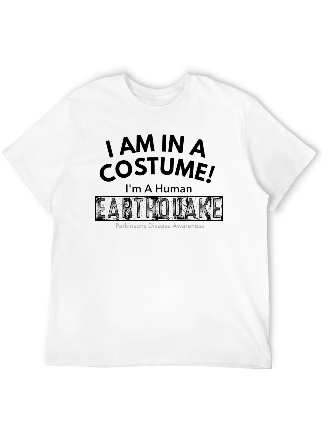 Human Earthquake Parkinsons Awareness T-Shirt