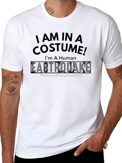 Human Earthquake Parkinsons Awareness T-Shirt