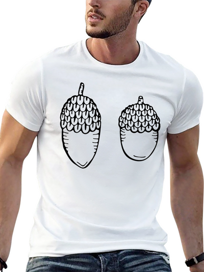 Acorn Graphic Print T-Shirt
