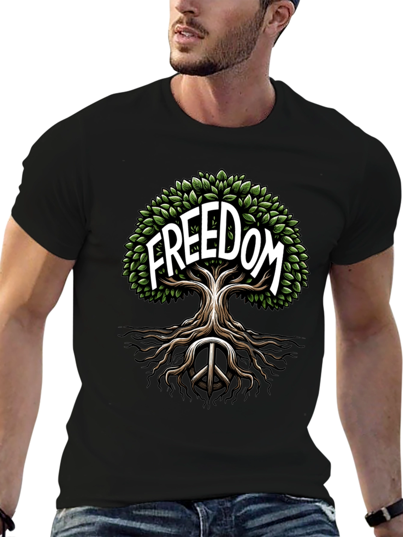 Freedom Tree Graphic T-Shirt