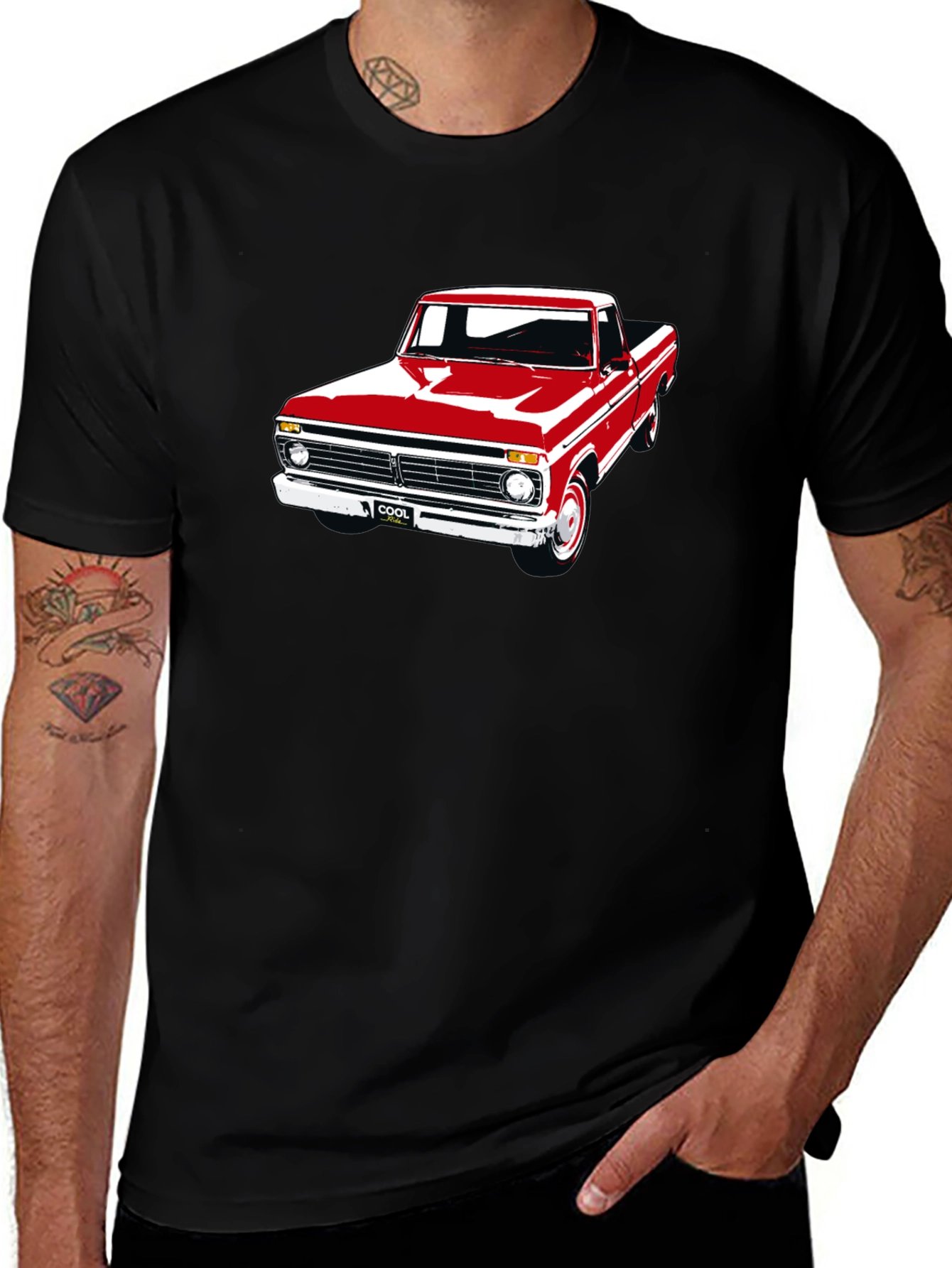 Cool Truck T-Shirt - Retro Automotive Tee