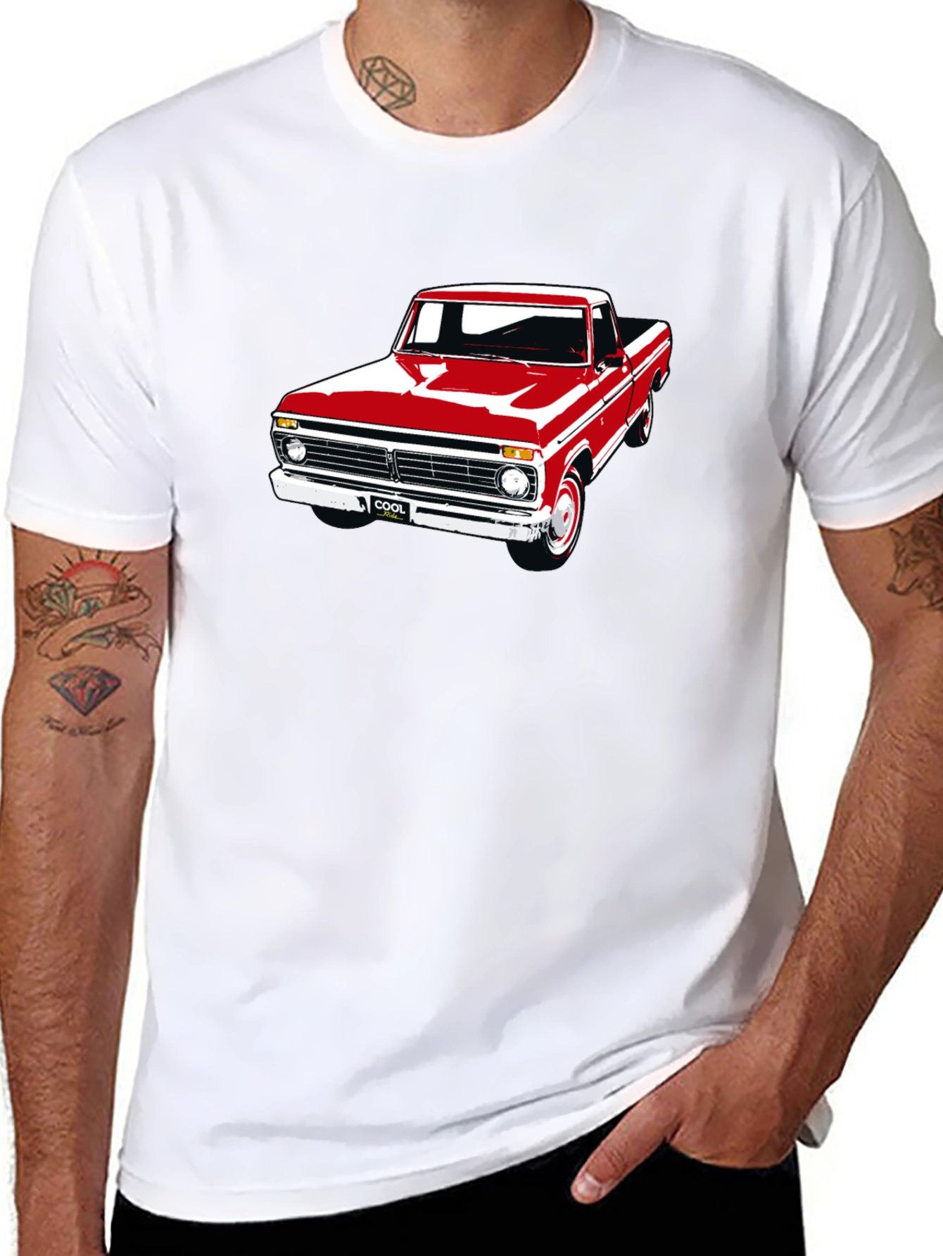 Cool Truck T-Shirt - Retro Automotive Tee