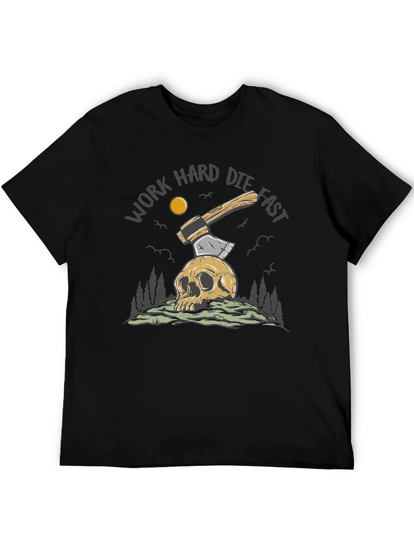Work Hard Die Fast Graphic Tee