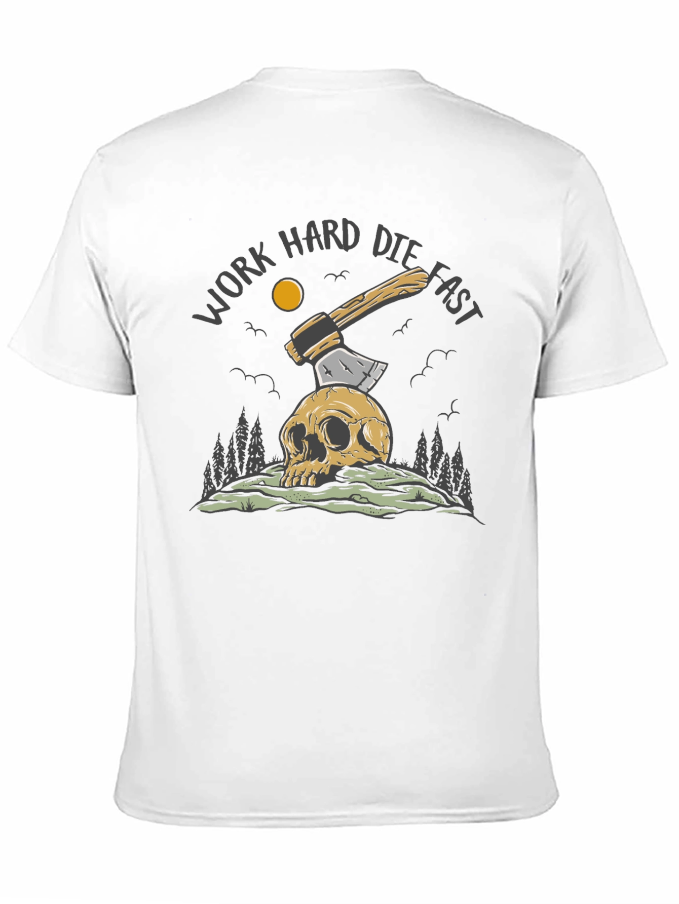 Work Hard Die Fast Graphic Tee