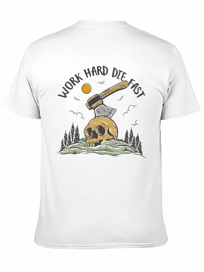 Work Hard Die Fast Graphic Tee