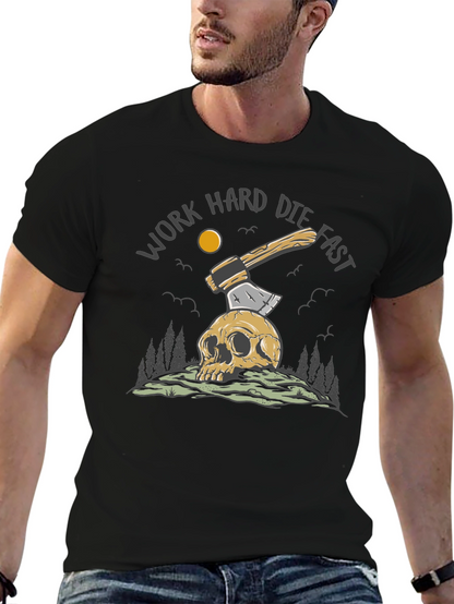 Work Hard Die Fast Graphic Tee