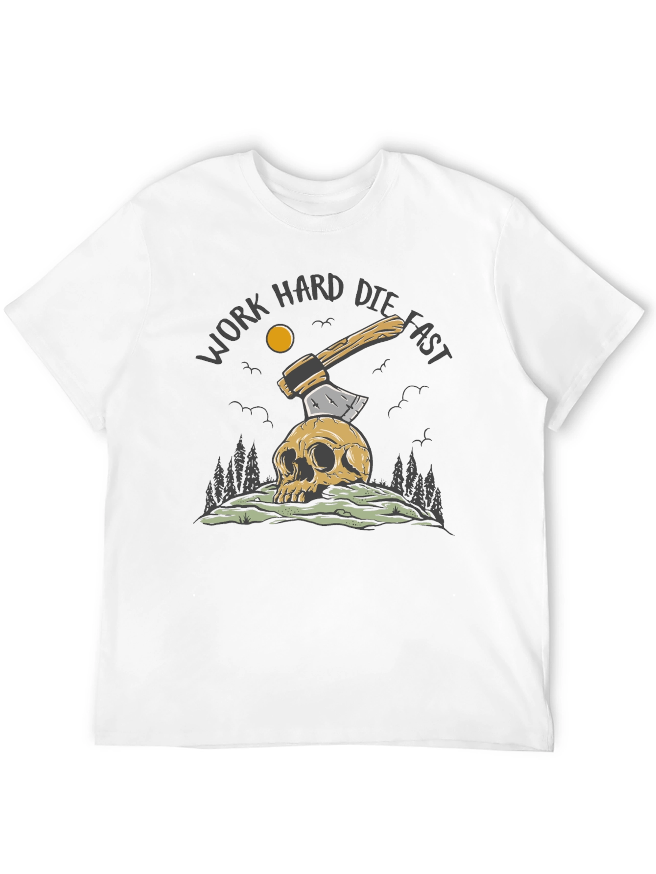 Work Hard Die Fast Graphic Tee