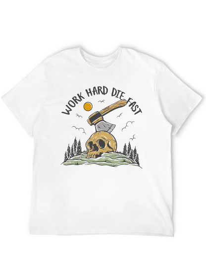 Work Hard Die Fast Graphic Tee