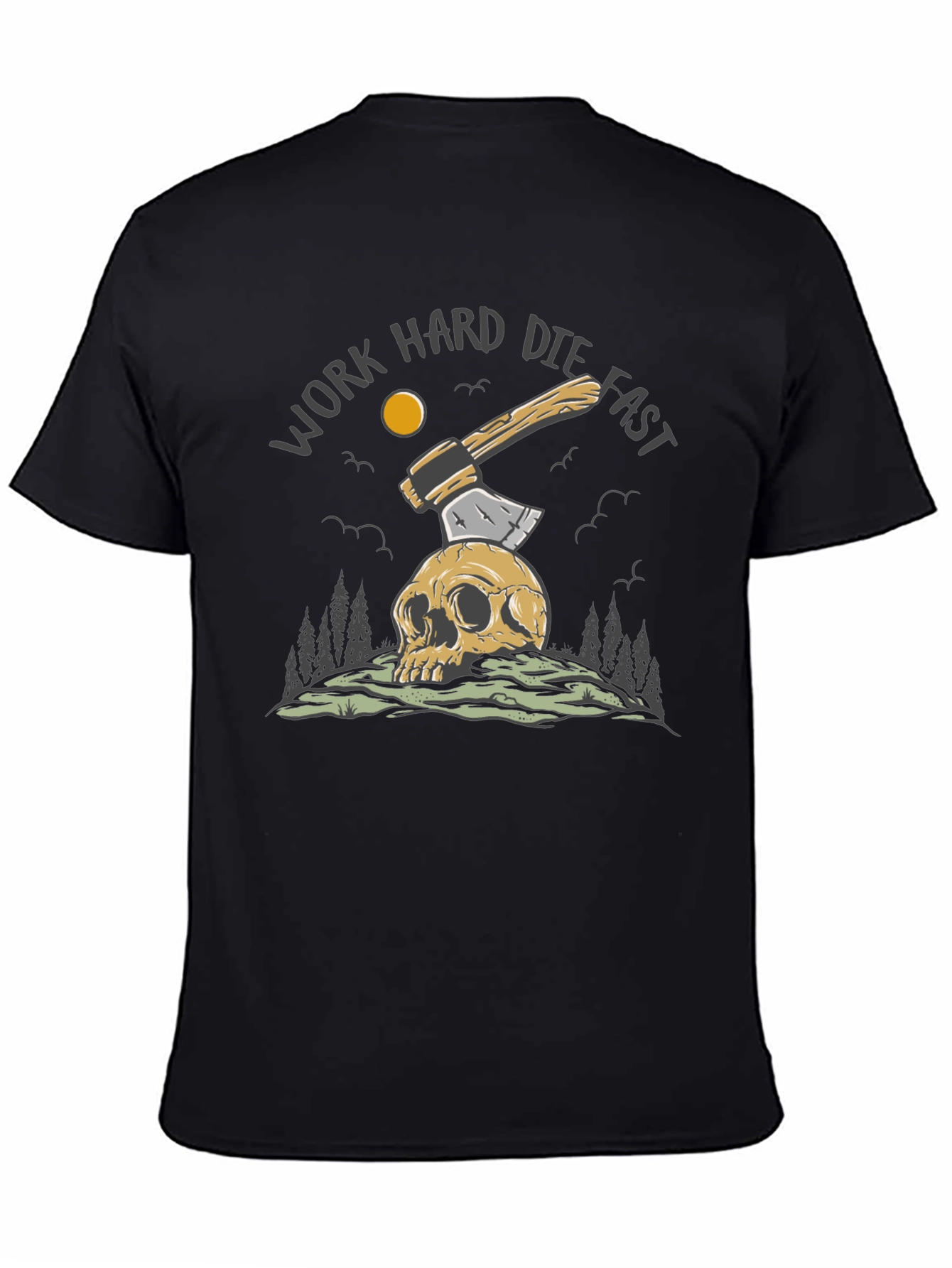 Work Hard Die Fast Graphic Tee