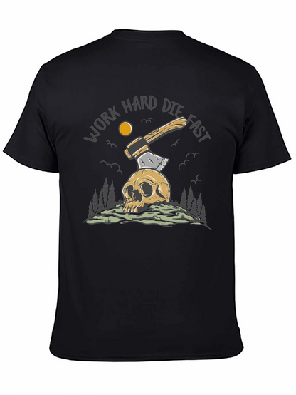 Work Hard Die Fast Graphic Tee