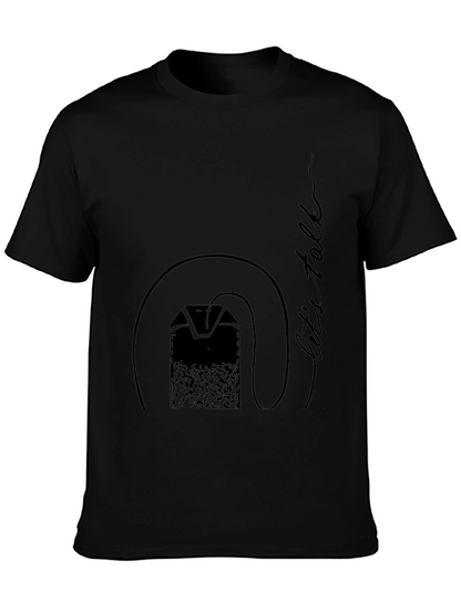 Lets Talk Tee - Tea Bag Design