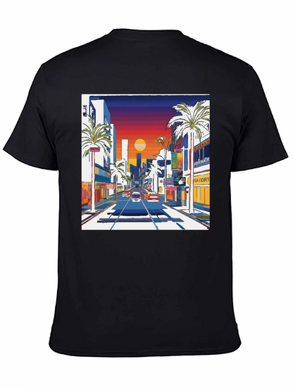 Retro Sunset Drive T-Shirt