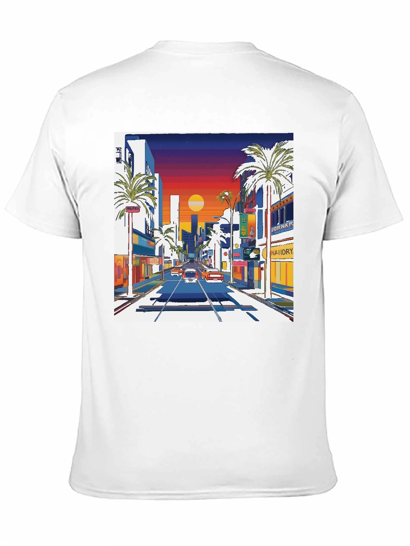 Retro Sunset Drive T-Shirt