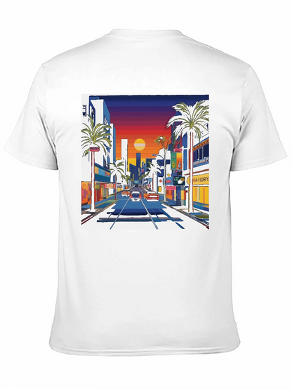 Retro Sunset Drive T-Shirt