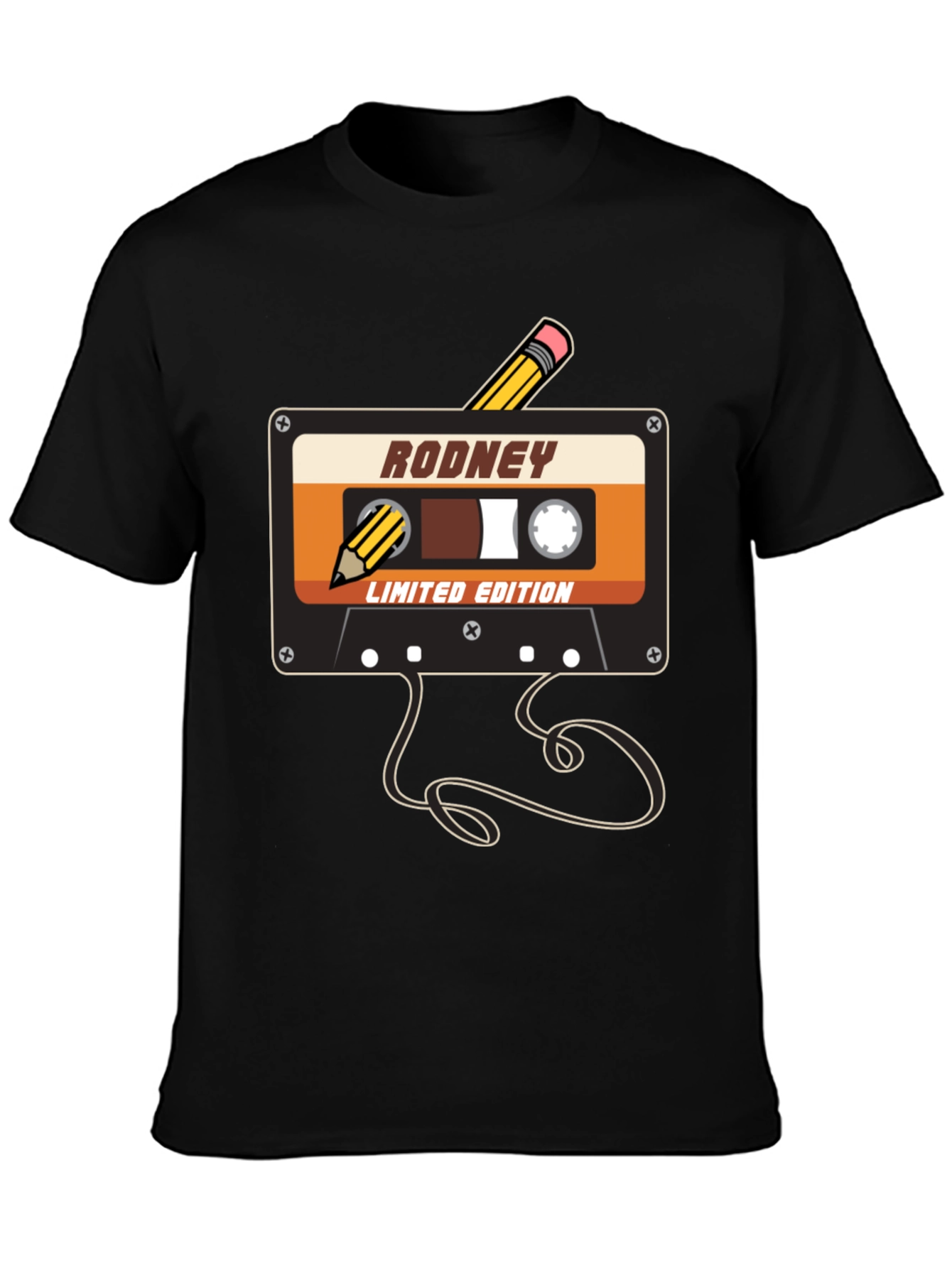 Rodney Limited Edition Cassette Tape T-Shirt
