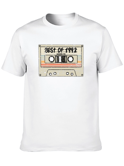 Best of 1992 Awesome Mix Tape Cassette T-Shirt