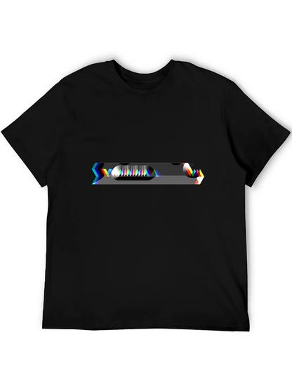 Retro Cassette Glitch T-Shirt