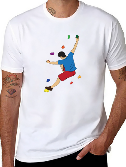 Climbing Graphic T-Shirt - Black