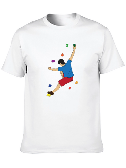 Climbing Graphic T-Shirt - Black