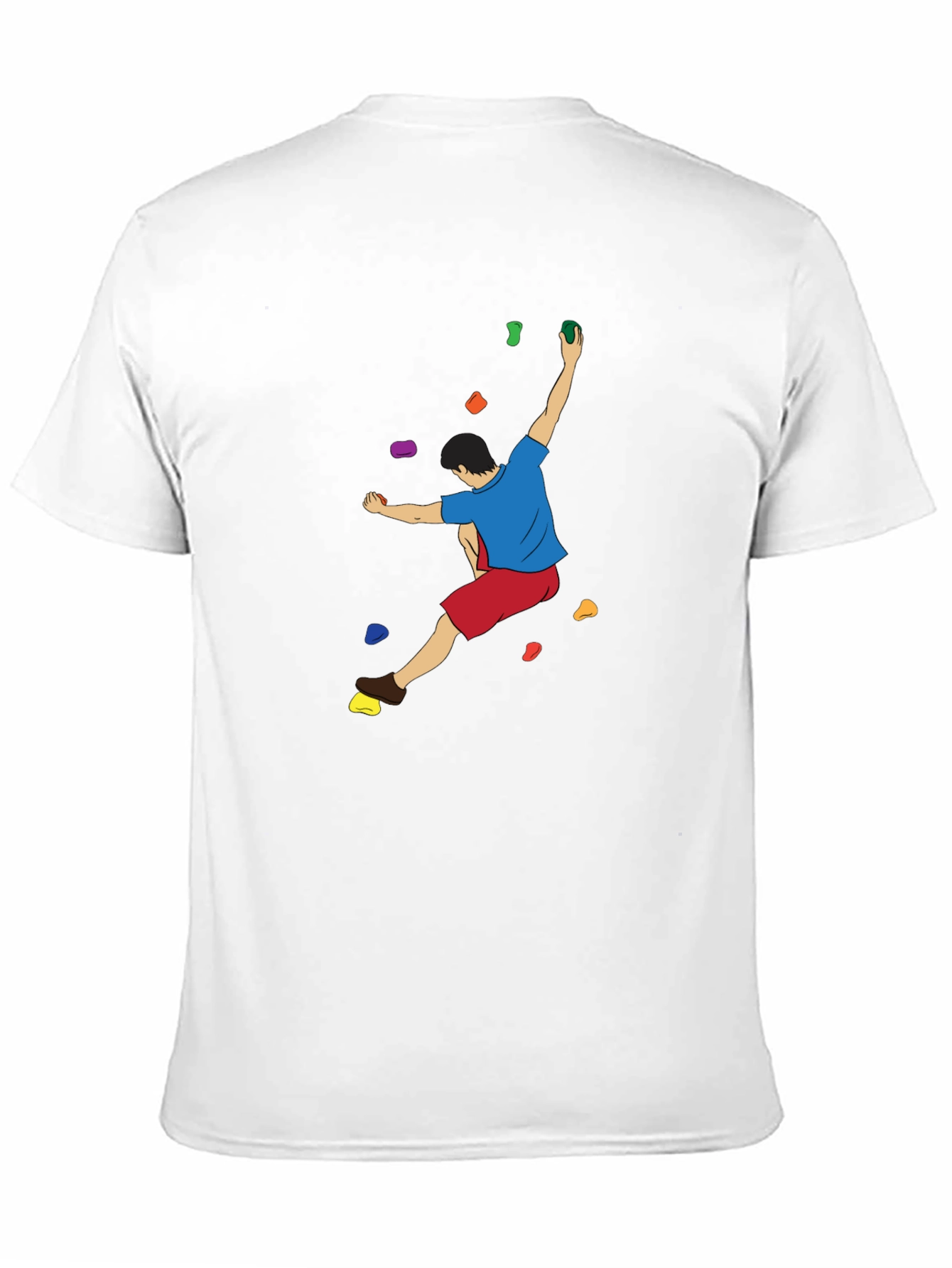 Climbing Graphic T-Shirt - Black