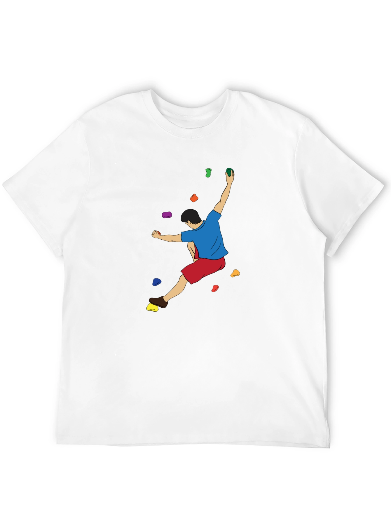 Climbing Graphic T-Shirt - Black