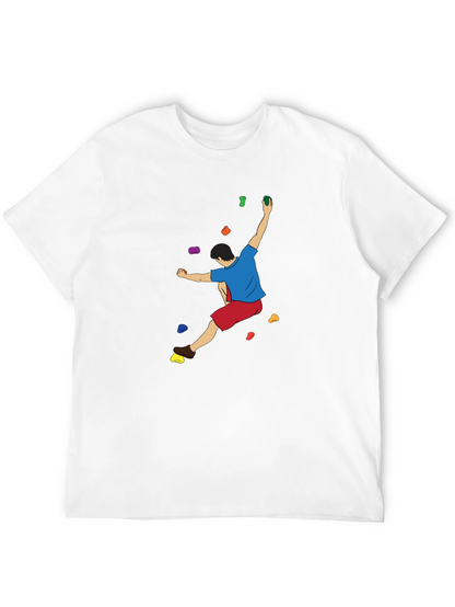 Climbing Graphic T-Shirt - Black