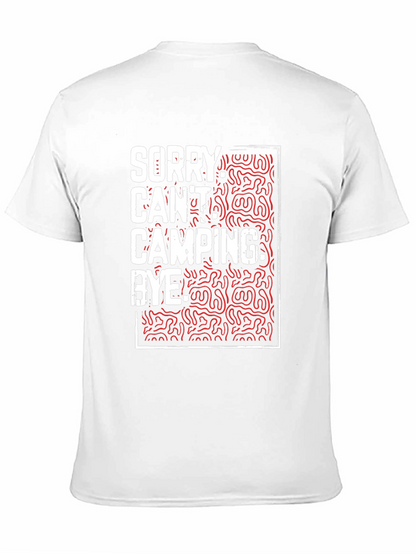 Camping Graphic Tee - Sorry Cant. Bye.