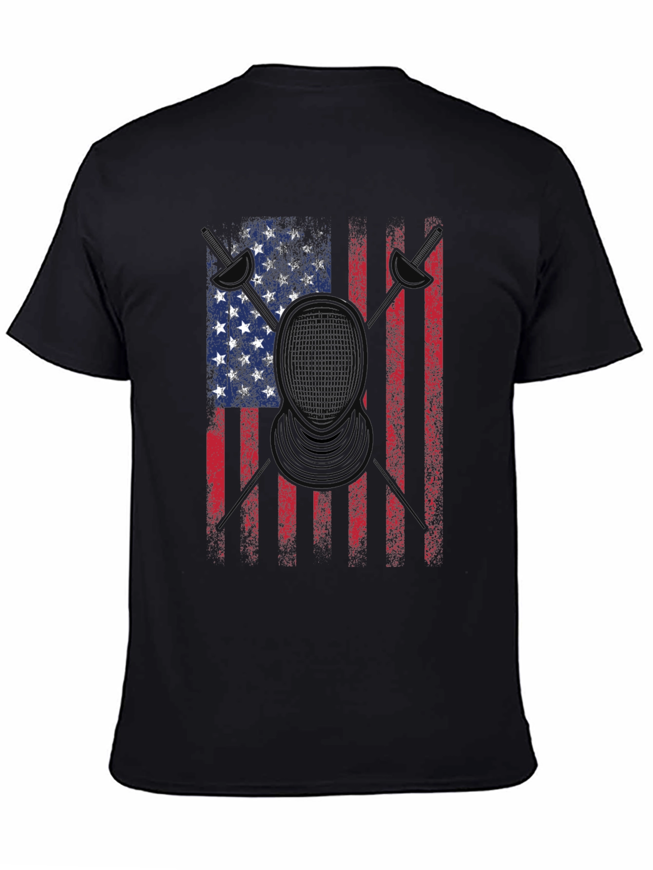 American Flag Drummer T-Shirt