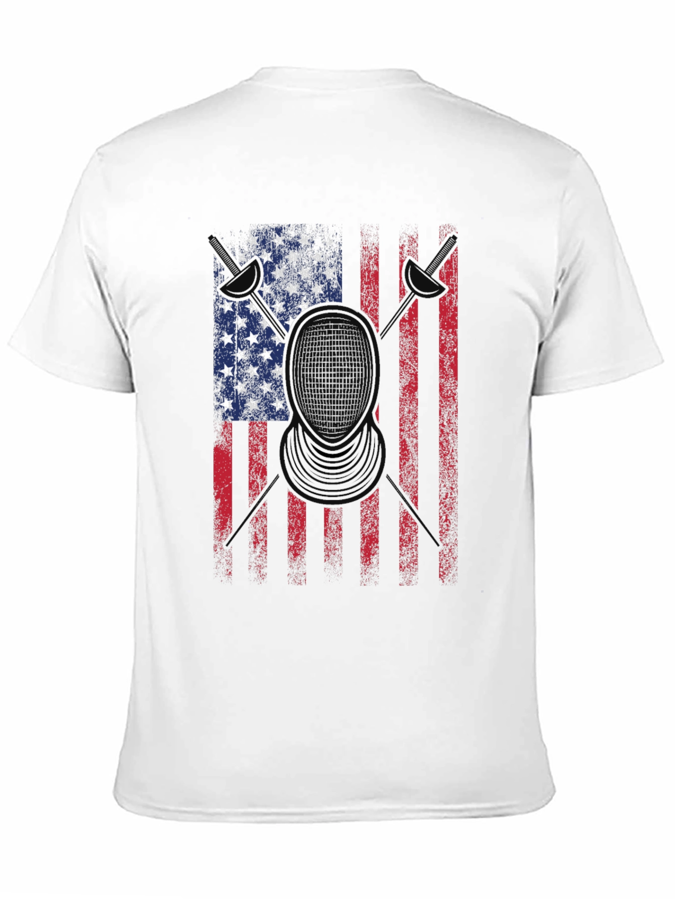 American Flag Drummer T-Shirt