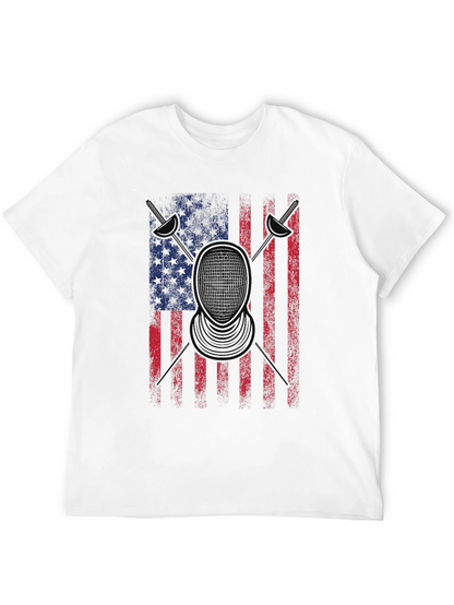 American Flag Drummer T-Shirt