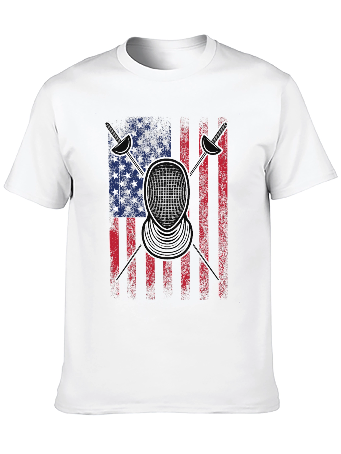American Flag Drummer T-Shirt
