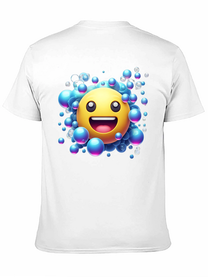 Emoji Bubble Black T-Shirt