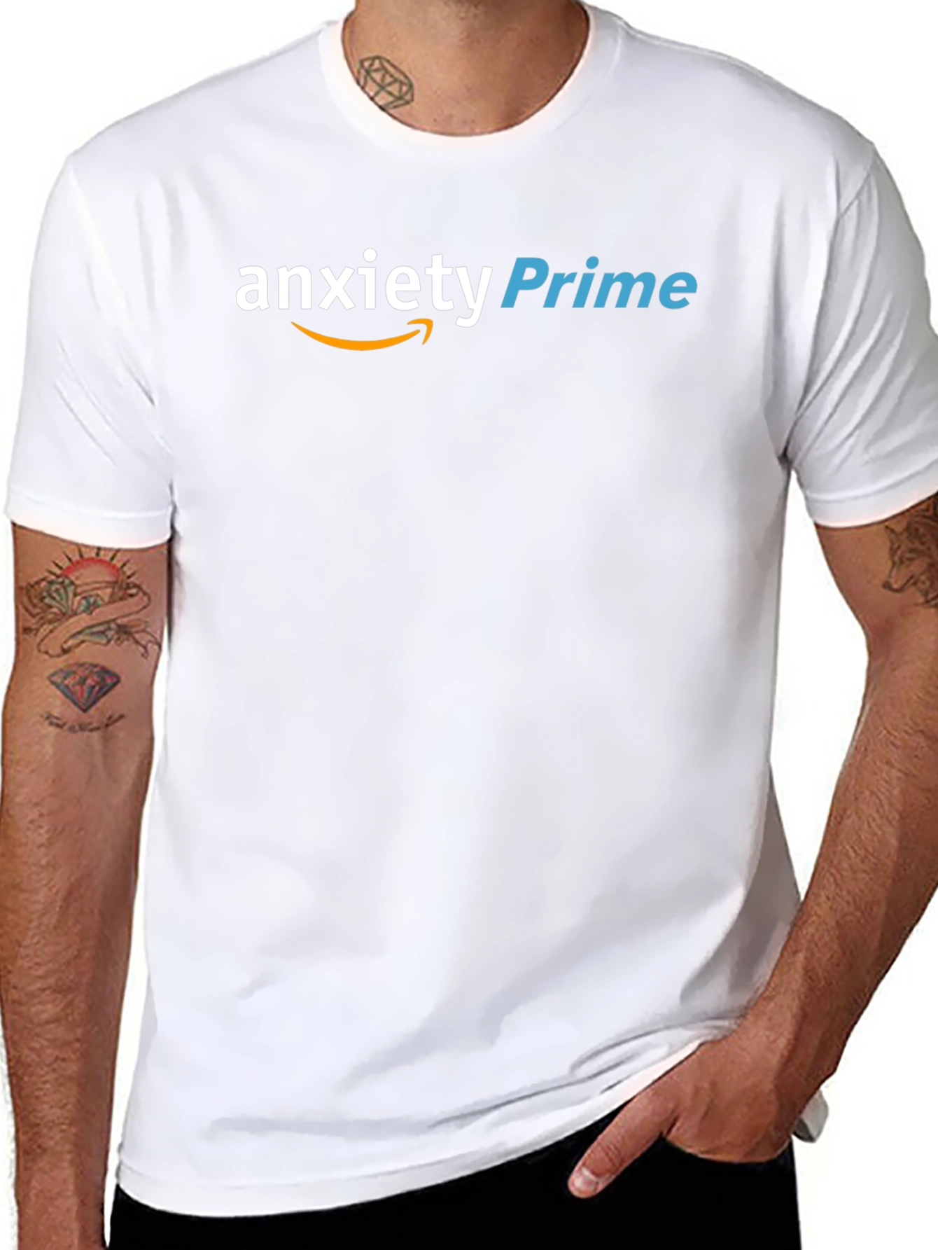 Anxiety Prime Black T-Shirt