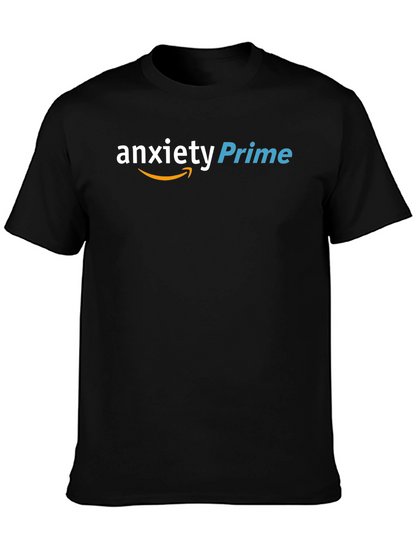 Anxiety Prime Black T-Shirt