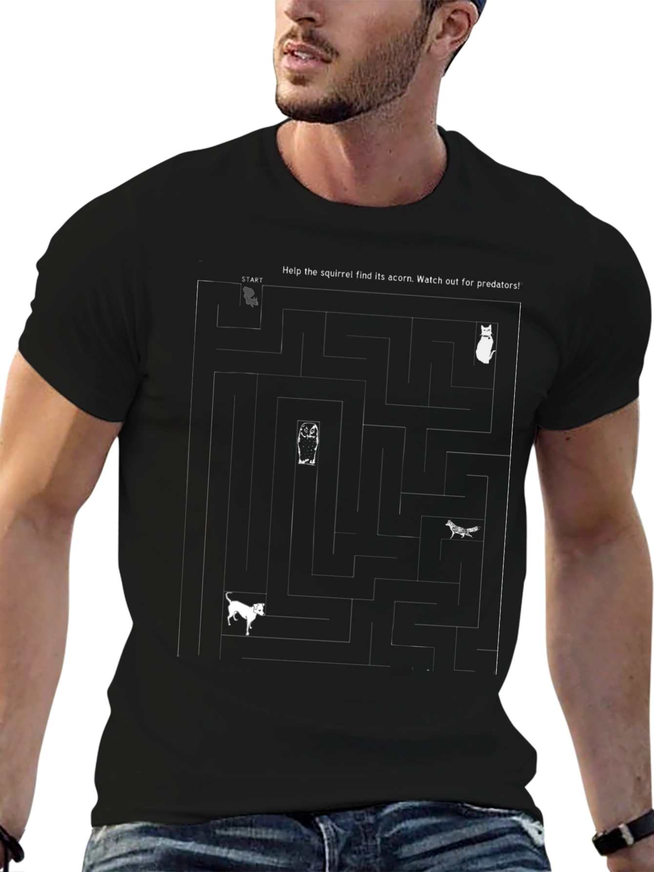 Squirrel Maze T-Shirt