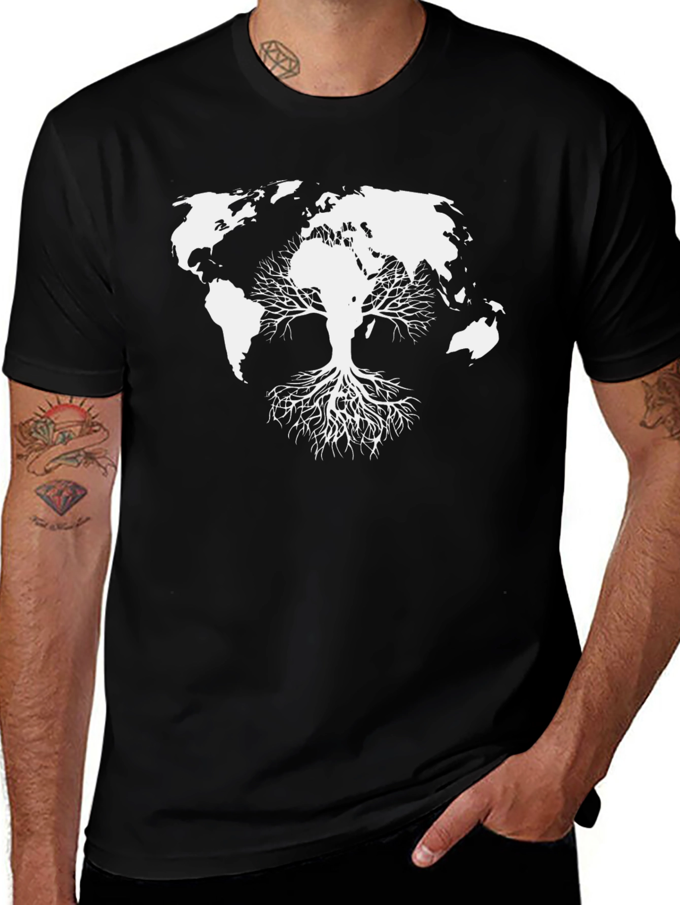World Tree Graphic T-Shirt
