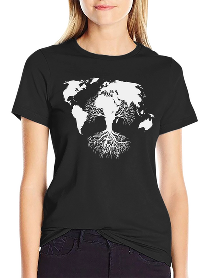 World Tree Graphic T-Shirt