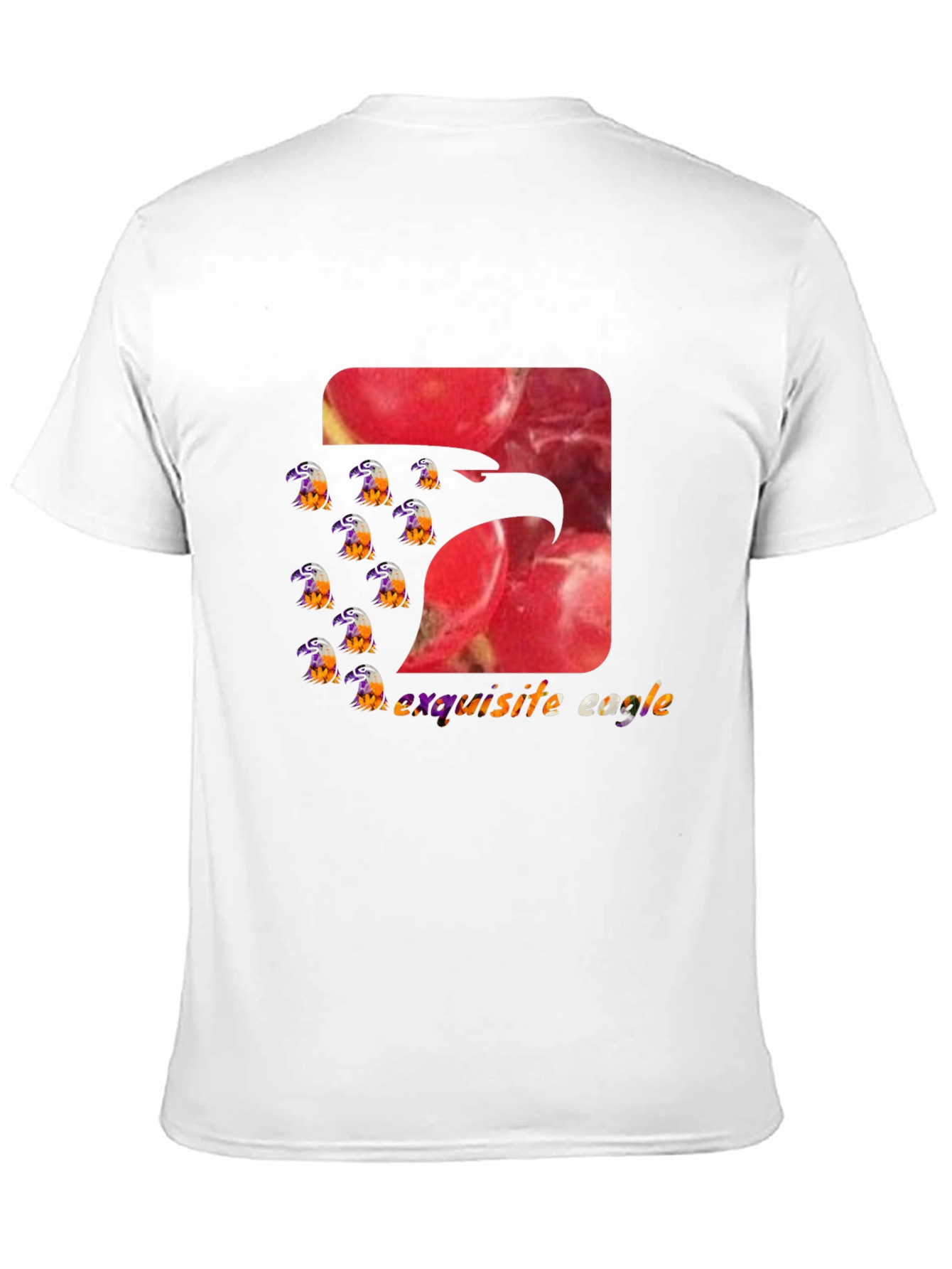 Exquisite Eagle Graphic Tee - Stylish Black T-Shirt