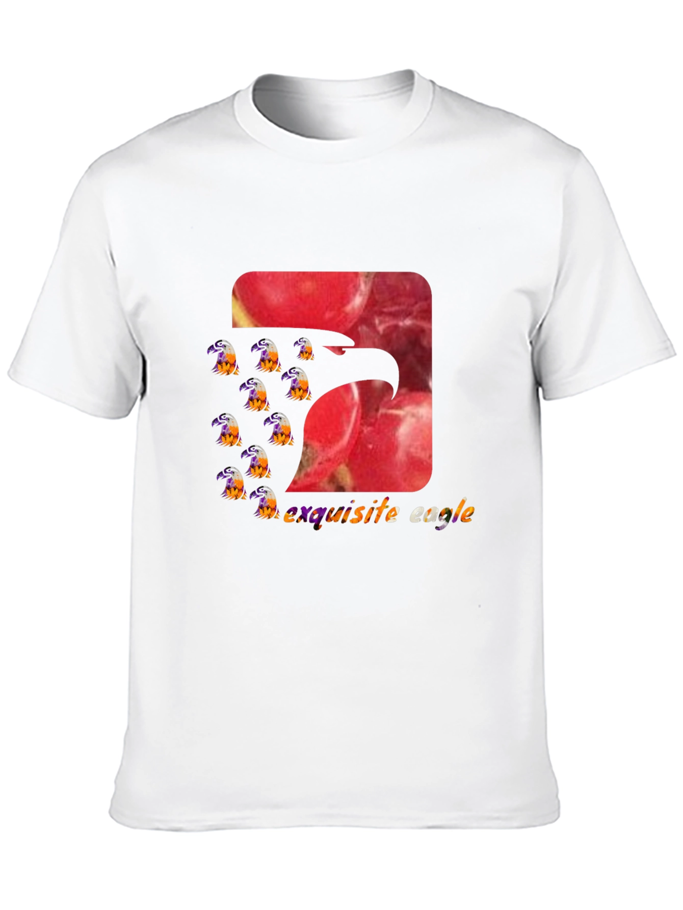 Exquisite Eagle Graphic Tee - Stylish Black T-Shirt