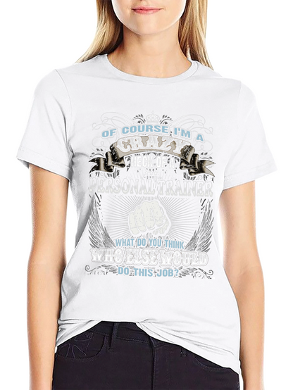 Crazy Personal Trainer Black Graphic T-Shirt