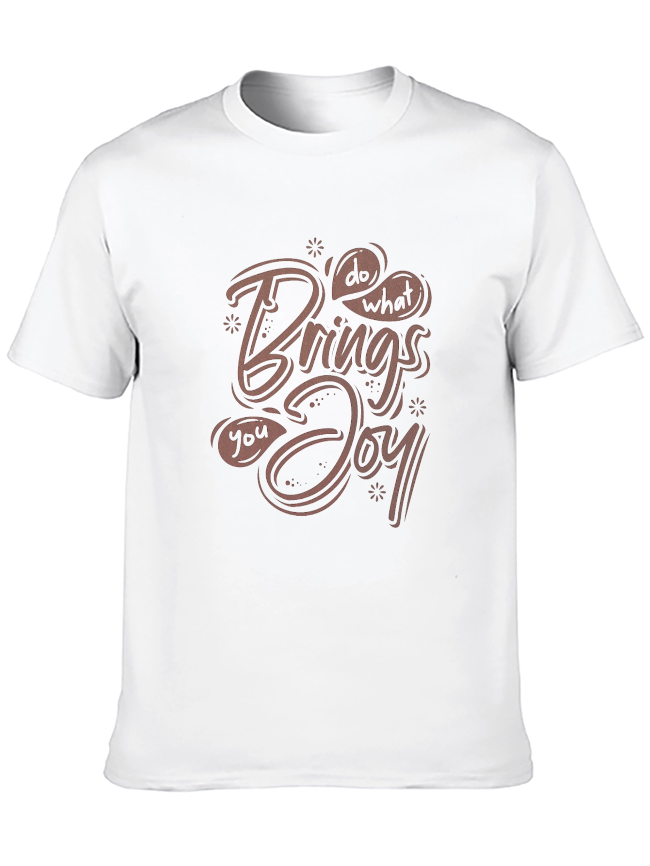 Do What Brings You Joy Graphic Tee - Black