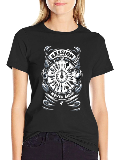 Session Never Ends Graphic T-Shirt