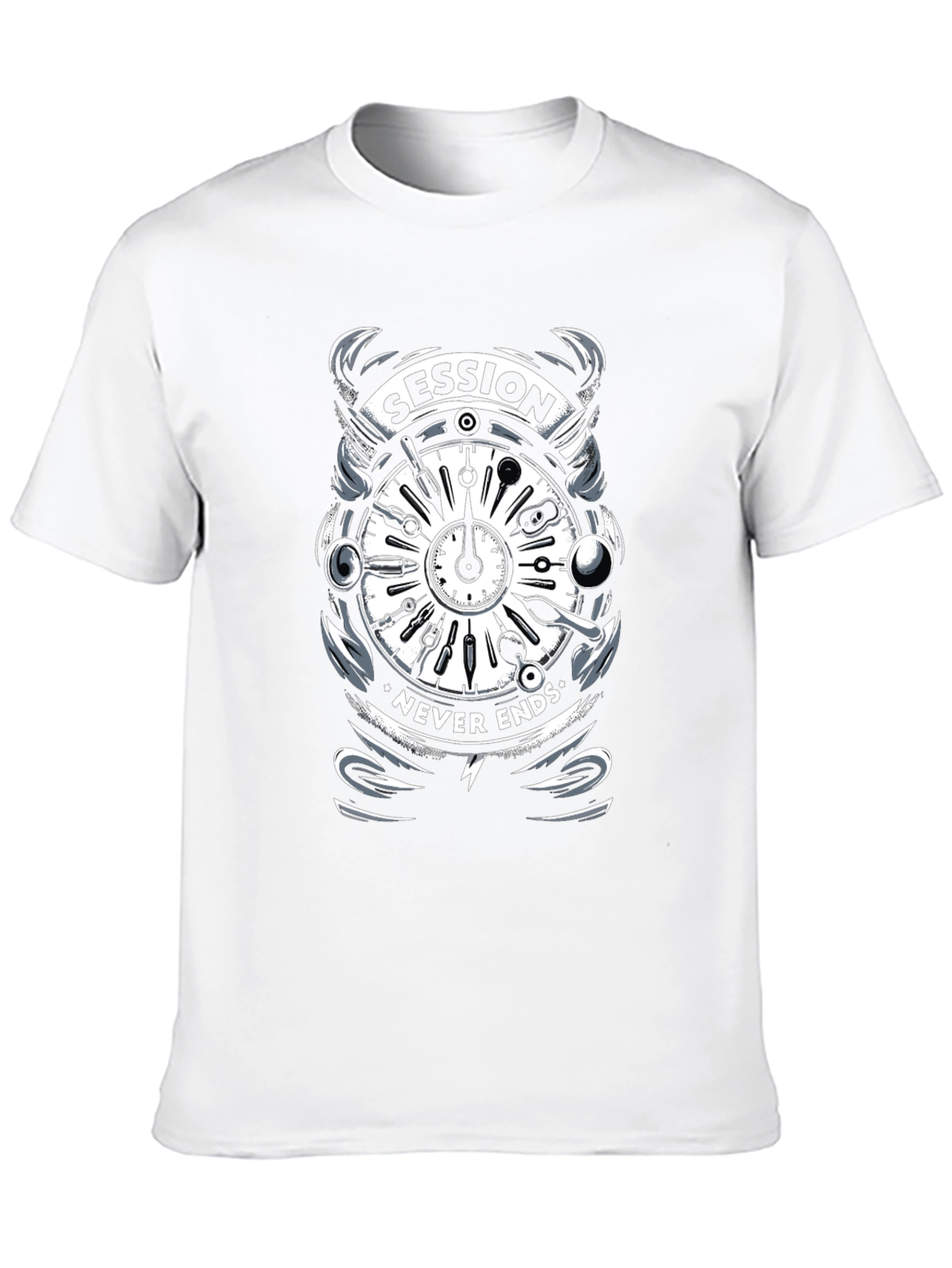 Session Never Ends Graphic T-Shirt